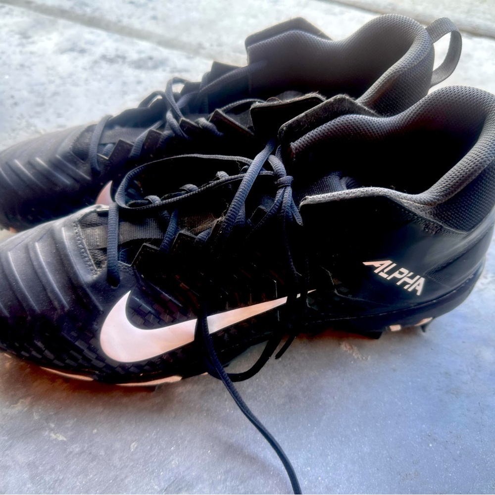 Nike Alpha Football Cleats.